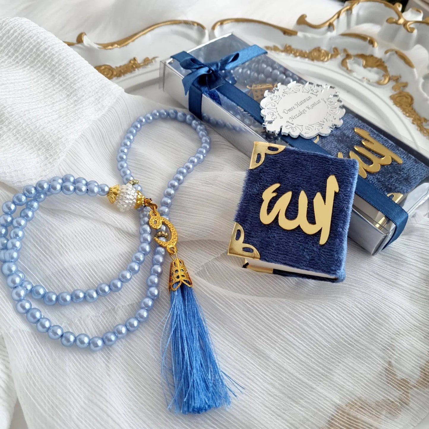 Mini Quran Tasbih Gift Box – Islamic Gift Set for Eid & Ramadan