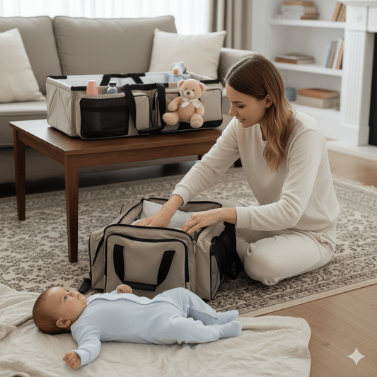 Baby Bed & Bag – Portable Infant Sleep Set for Travel