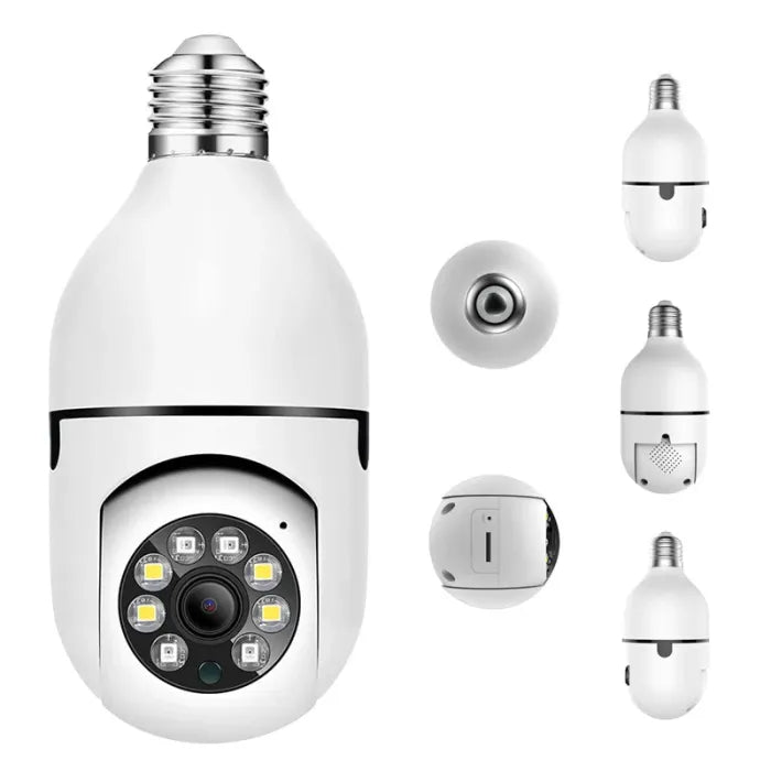 Night Vision Wireless Bulb Camera – Smart Home Security Camera