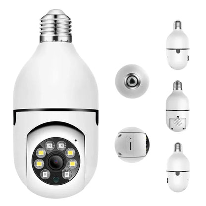 Night Vision Wireless Bulb Camera – Smart Home Security Camera