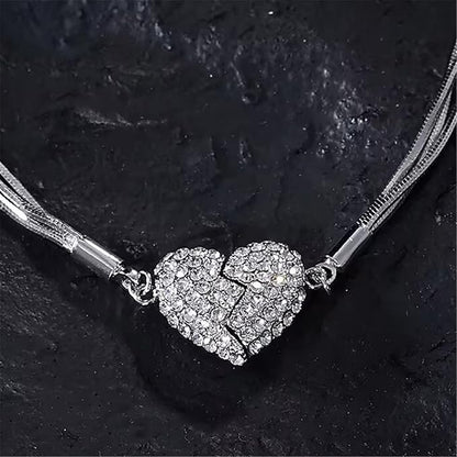 Heart Shaped Magnetic Necklace – Couples & Friendship Jewelry Gift