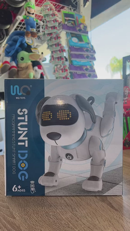 Voice Programming Stunt Dog Robot