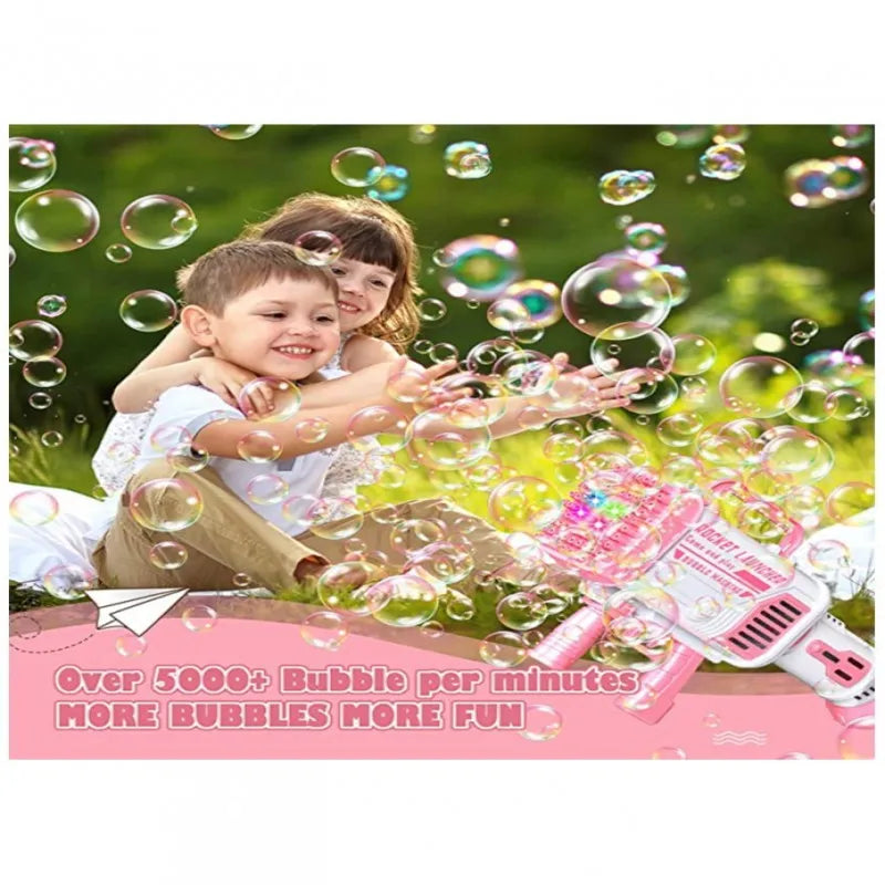 Bubble Gun for Kids | Automatic Bubble Blaster Toy for Outdoor Fun