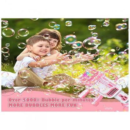 Bubble Gun for Kids | Automatic Bubble Blaster Toy for Outdoor Fun