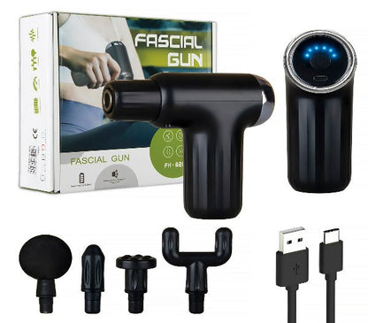 Muscle Massage Gun with 4 Heads FH-820 | Deep Tissue Percussion Massager