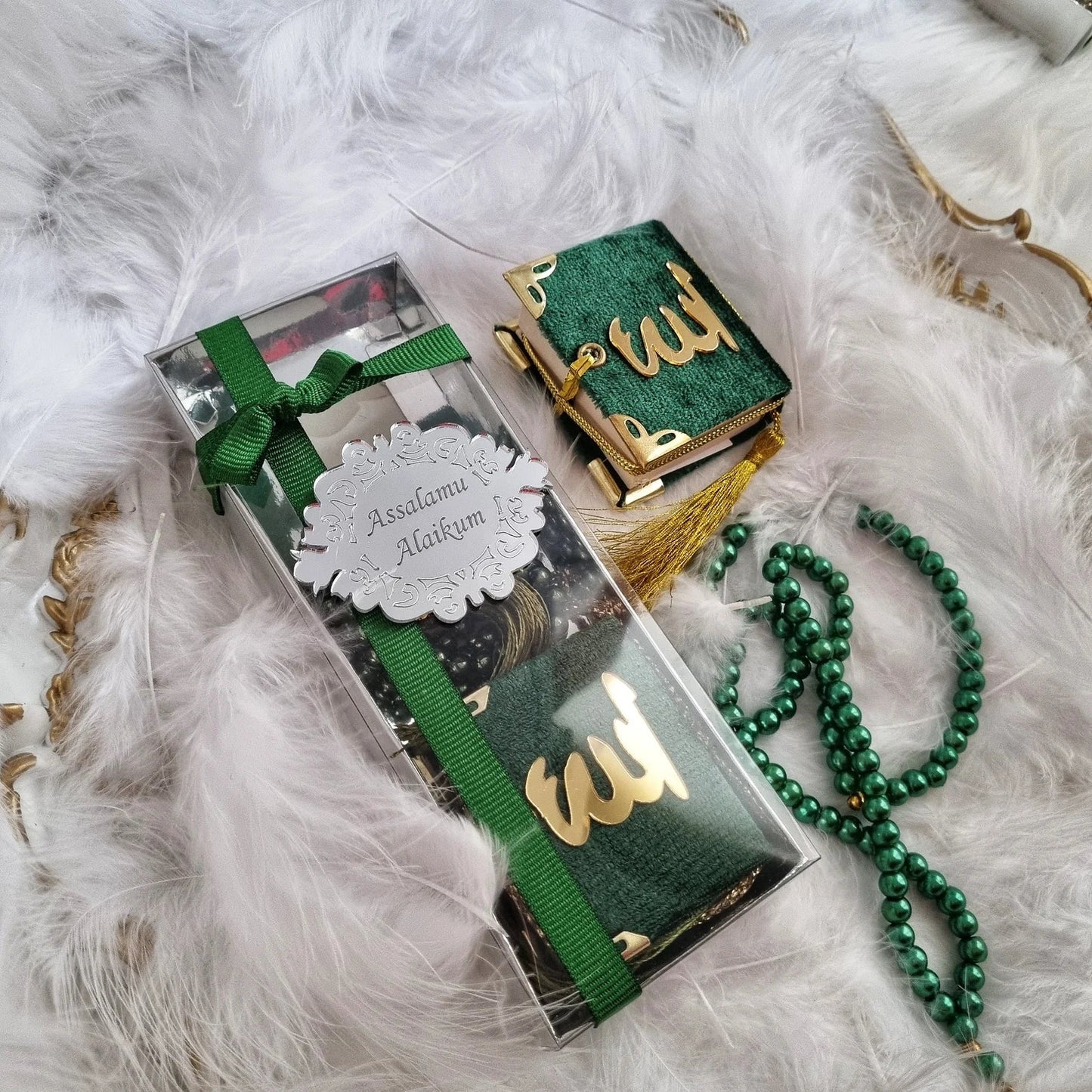 Mini Quran Tasbih Gift Box – Islamic Gift Set for Eid & Ramadan