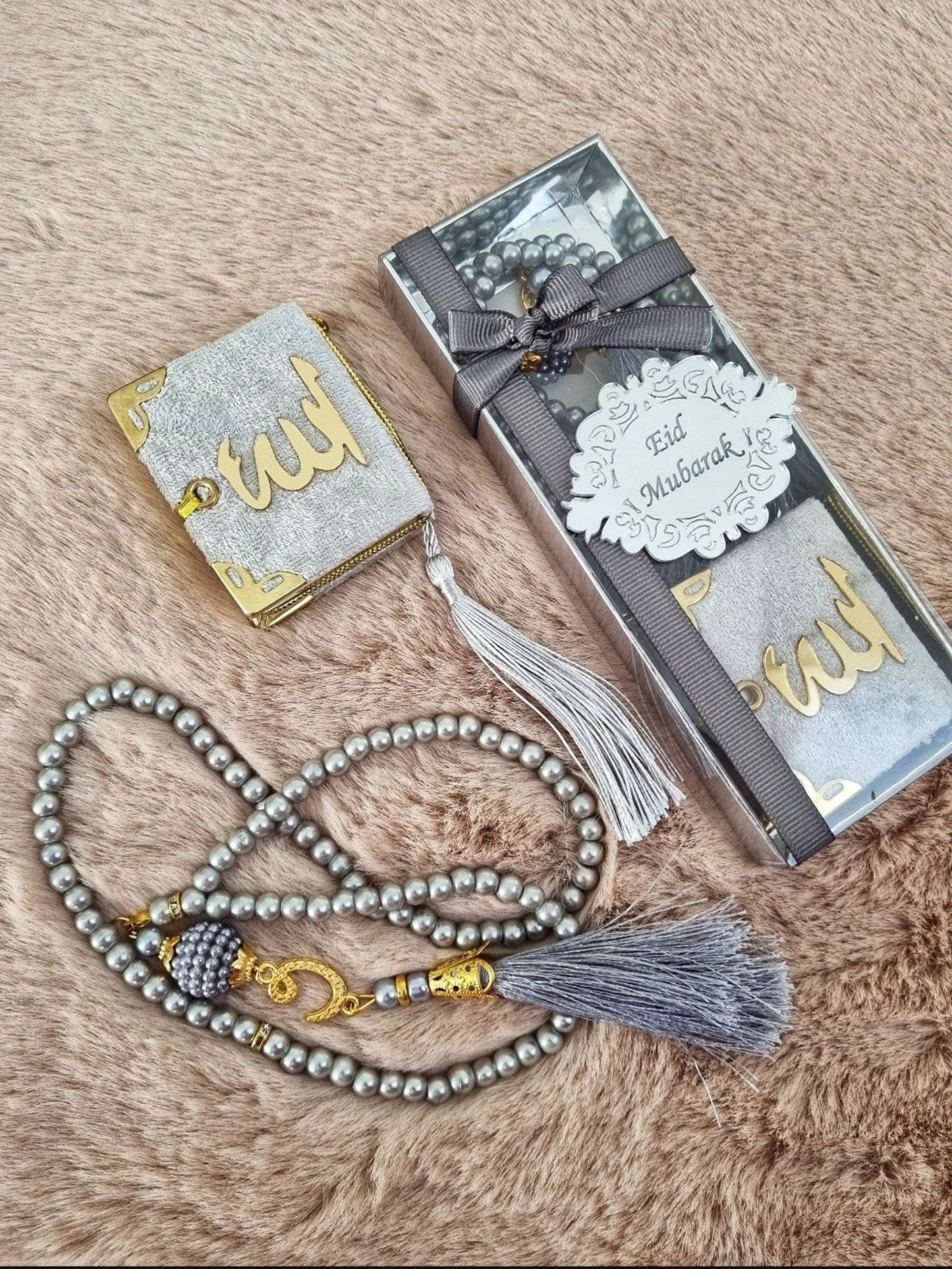 Mini Quran Tasbih Gift Box – Islamic Gift Set for Eid & Ramadan