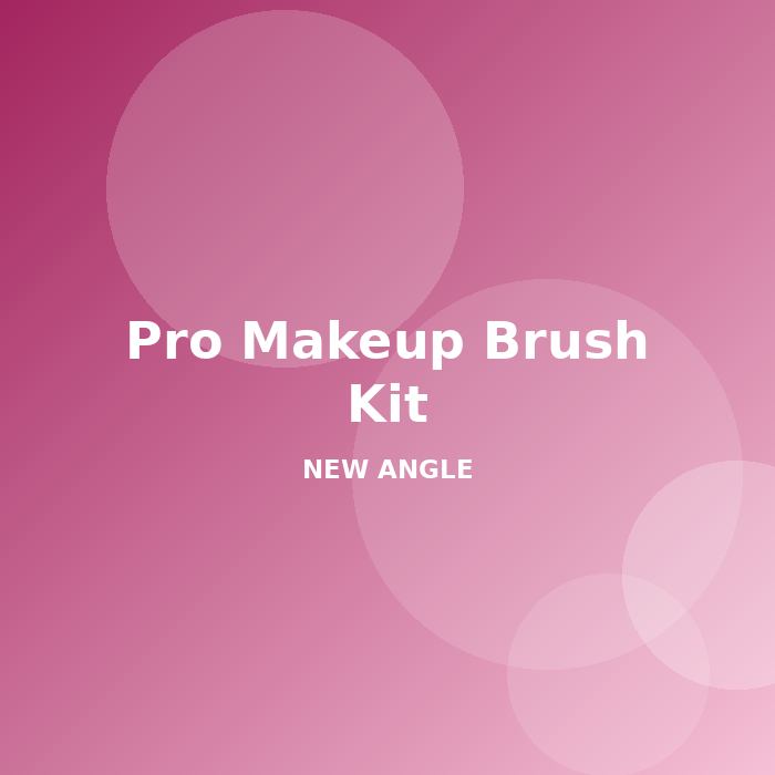 Pro Makeup Brush Kit - alternate view