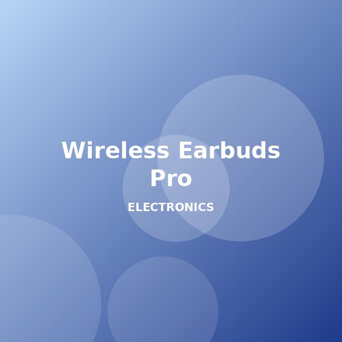 Wireless Earbuds Pro