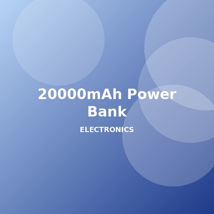 20000mAh Power Bank