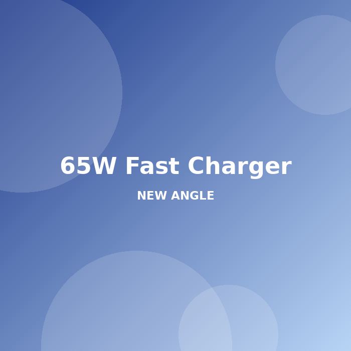 65W Fast Charger - alternate view