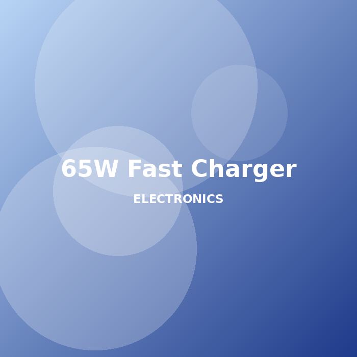 65W Fast Charger