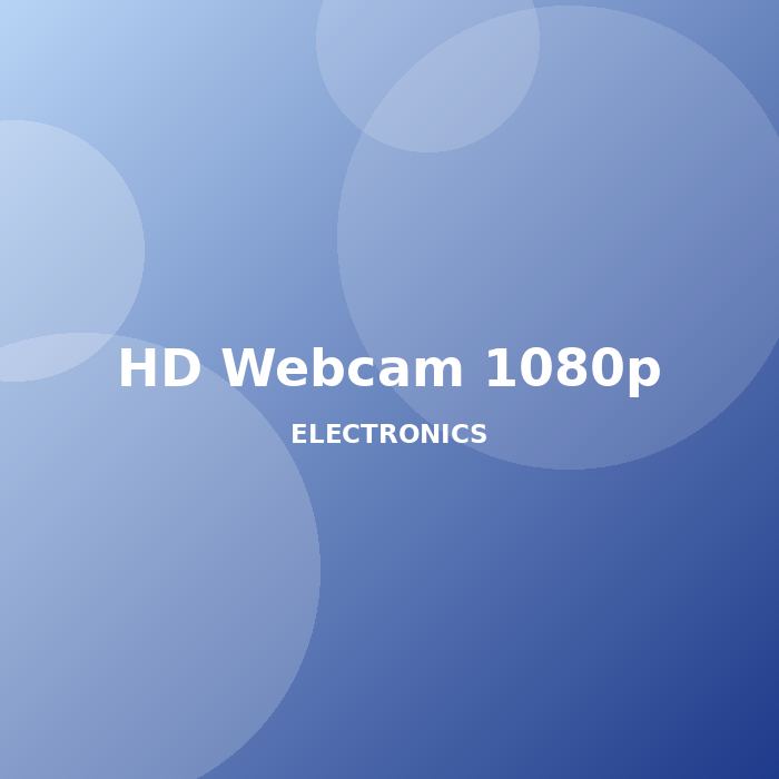 HD Webcam 1080p