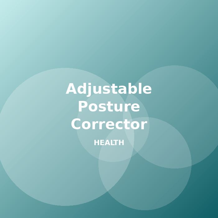 Adjustable Posture Corrector