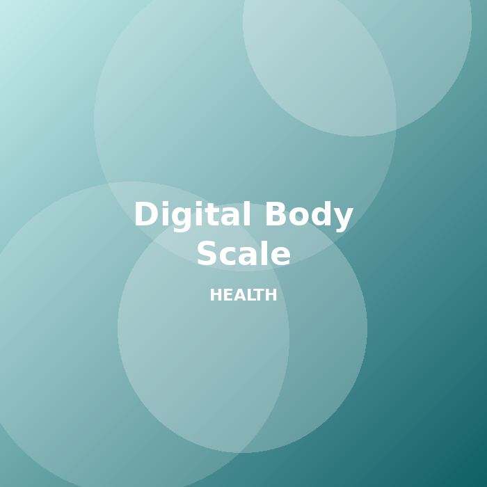 Digital Body Scale
