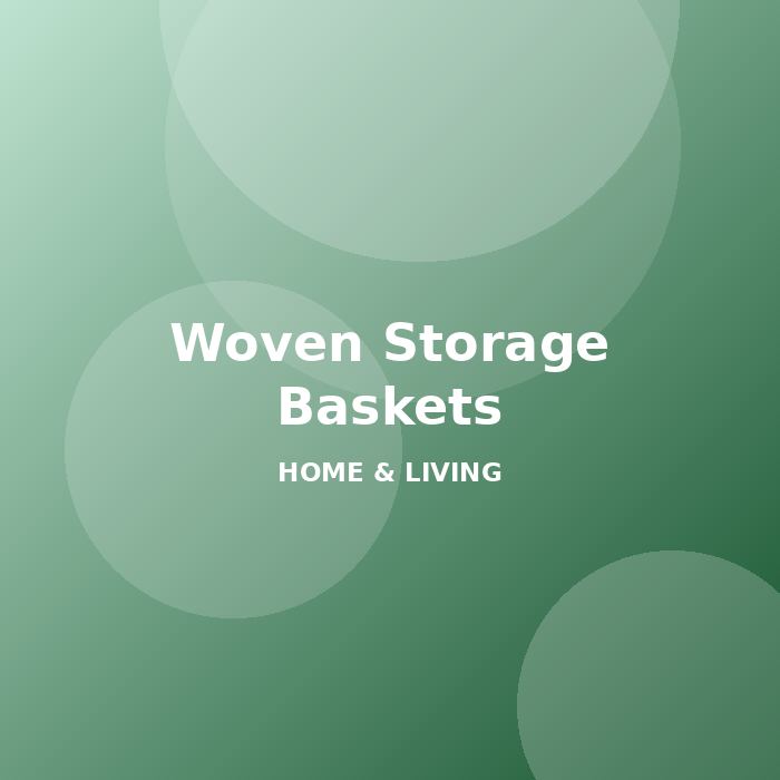 Woven Storage Baskets