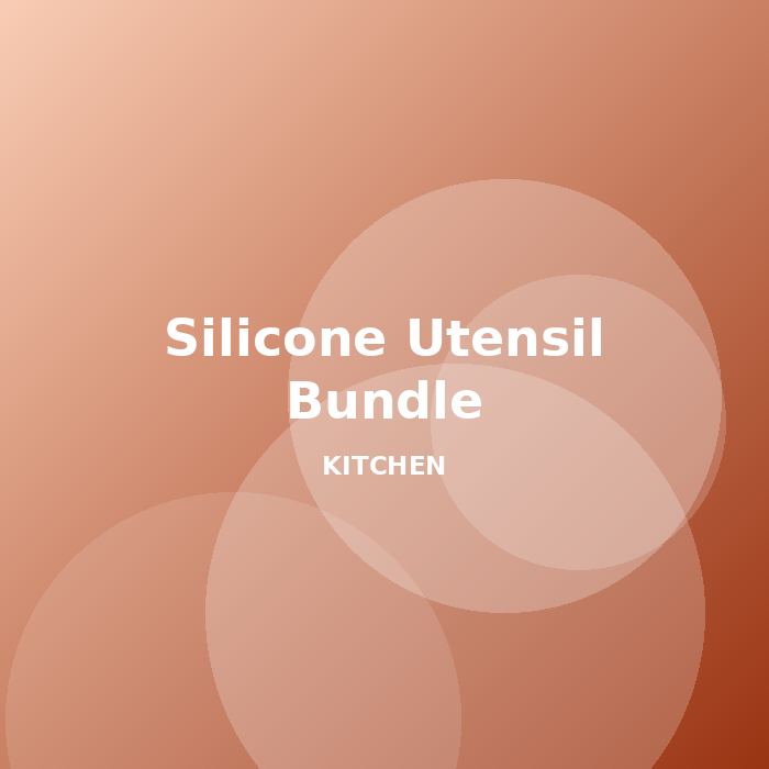 Silicone Utensil Bundle