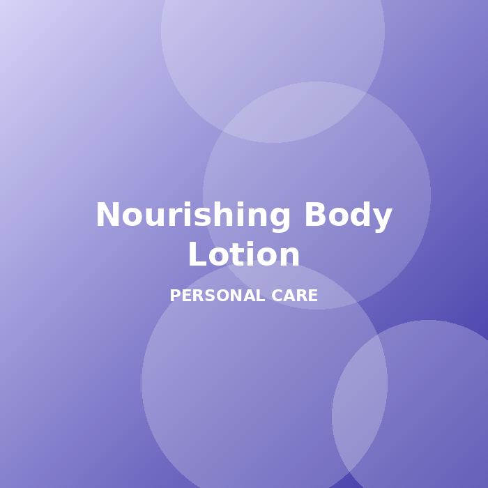 Nourishing Body Lotion