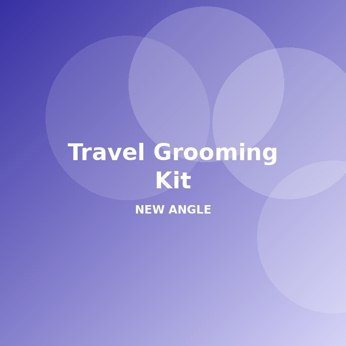 Travel Grooming Kit - alternate view