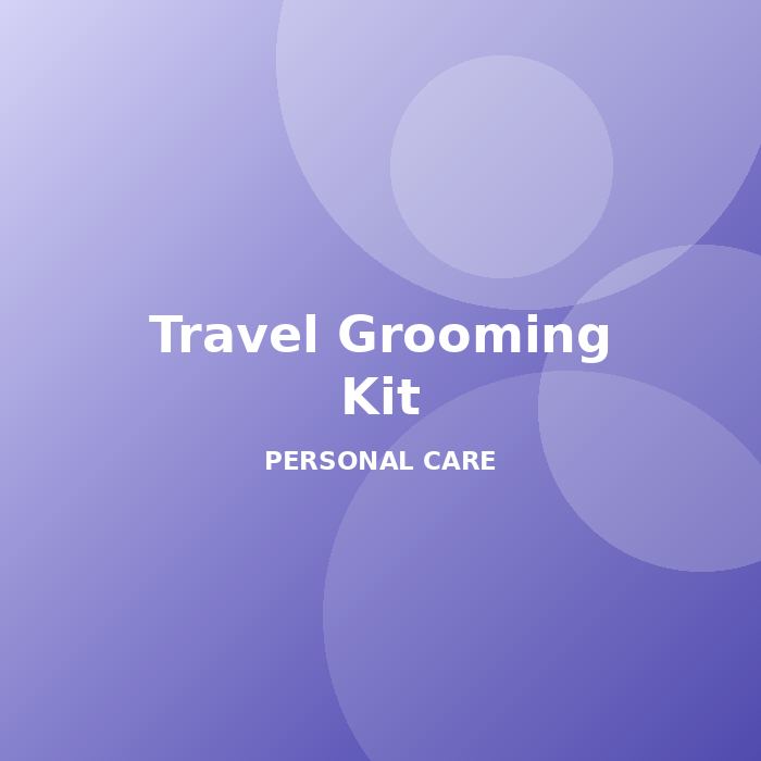 Travel Grooming Kit